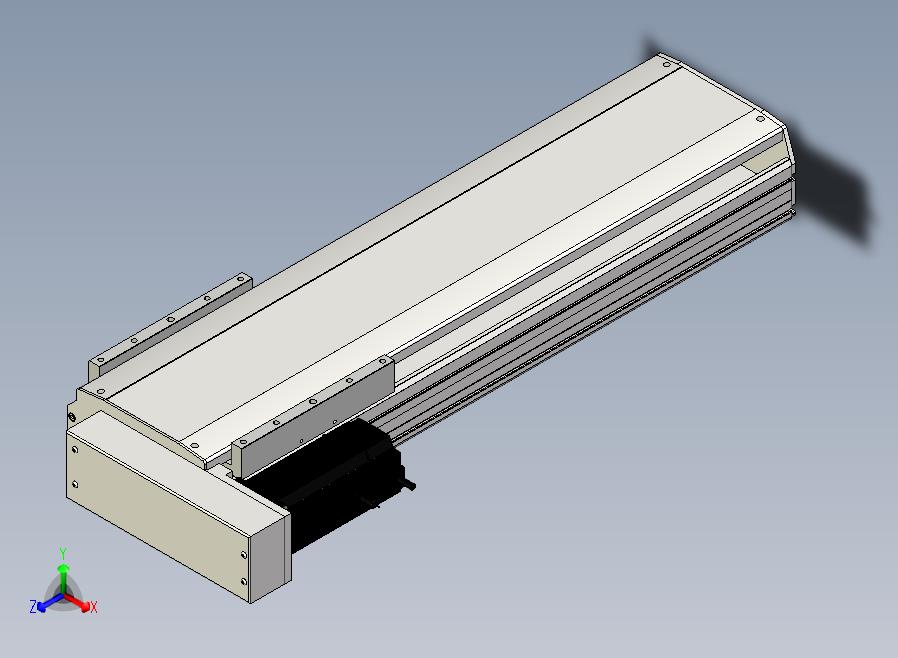 SYS22-550-BL-750W+煞車滚珠花健、支撑座、滚珠丝杠、交叉导轨、直线模组