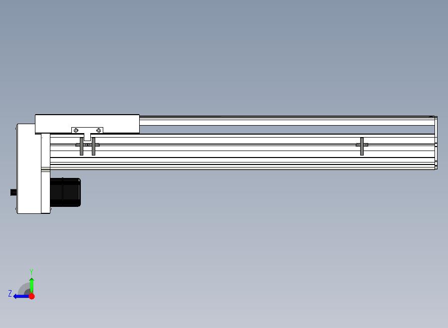 SYS22-550-BM-400W滚珠花健、支撑座、滚珠丝杠、交叉导轨、直线模组