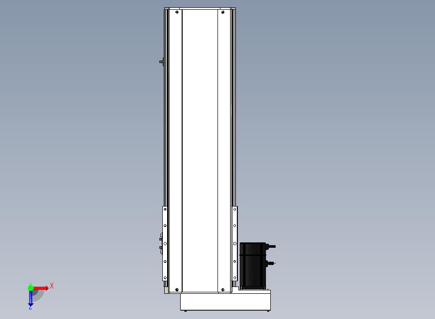 SYS22-550-BL-750W滚珠花健、支撑座、滚珠丝杠、交叉导轨、直线模组