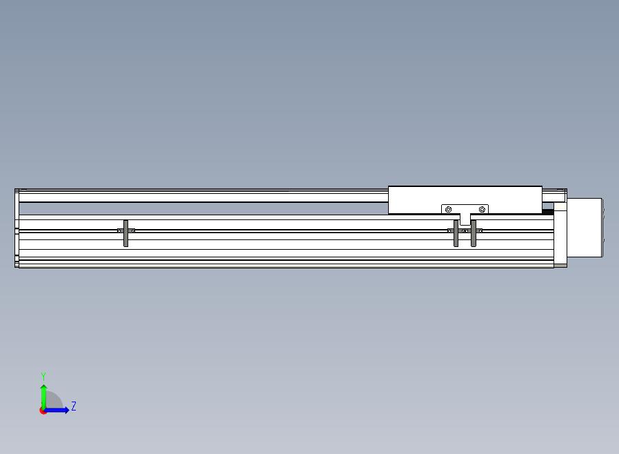 SYS22-500-BL-400W滚珠花健、支撑座、滚珠丝杠、交叉导轨、直线模组