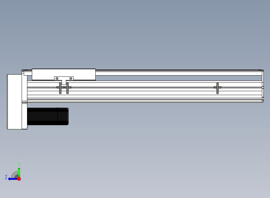 SYS22-550-BM-400W+煞車滚珠花健、支撑座、滚珠丝杠、交叉导轨、直线模组