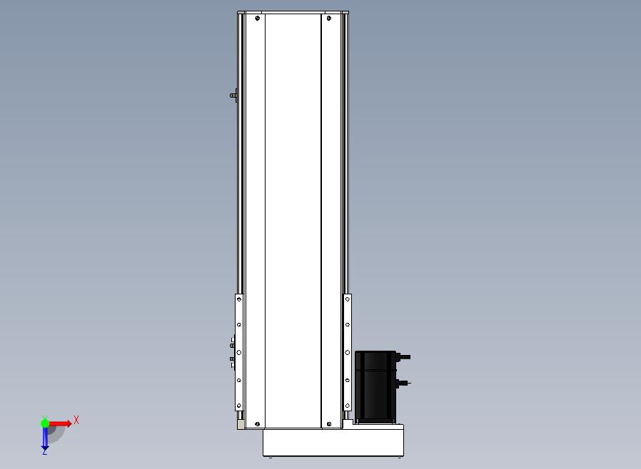 SYS22-500-BL-750W滚珠花健、支撑座、滚珠丝杠、交叉导轨、直线模组