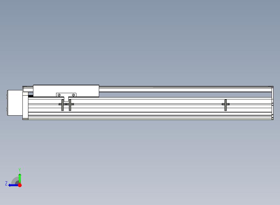 SYS22-550-BR-400W+煞車滚珠花健、支撑座、滚珠丝杠、交叉导轨、直线模组