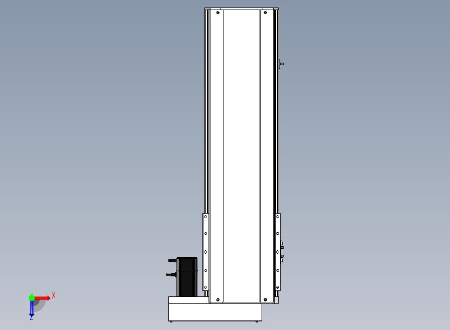 SYS22-550-BR-400W+煞車滚珠花健、支撑座、滚珠丝杠、交叉导轨、直线模组