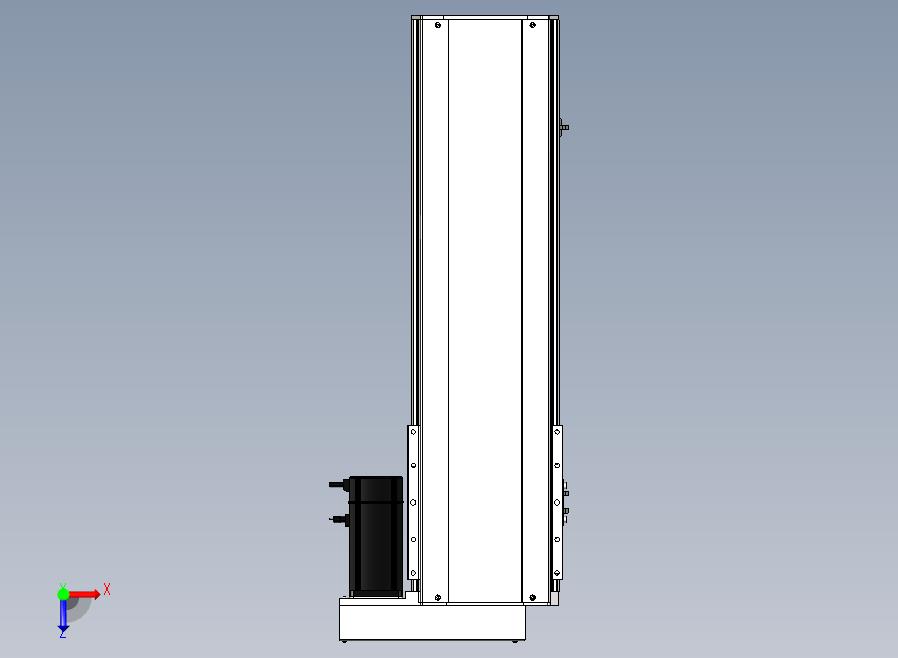 SYS22-550-BR-750W+煞車滚珠花健、支撑座、滚珠丝杠、交叉导轨、直线模组