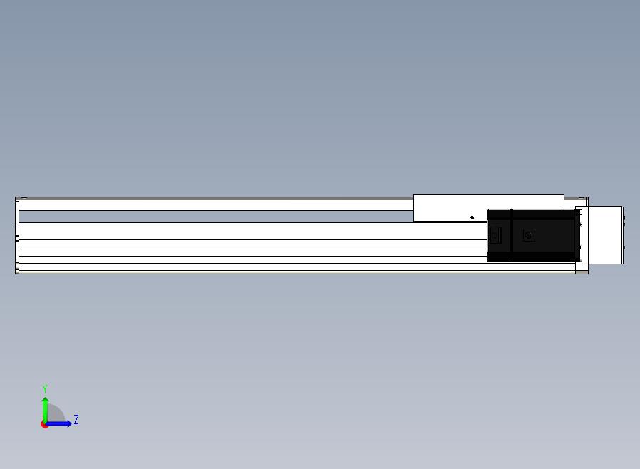 SYS22-550-BR-750W滚珠花健、支撑座、滚珠丝杠、交叉导轨、直线模组