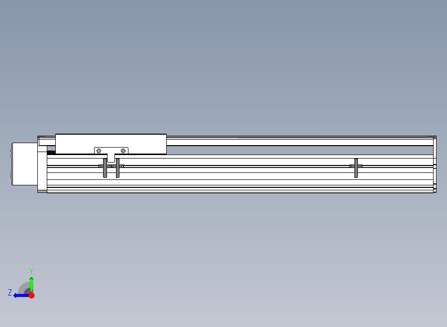 SYS22-500-BR-400W+煞車滚珠花健、支撑座、滚珠丝杠、交叉导轨、直线模组