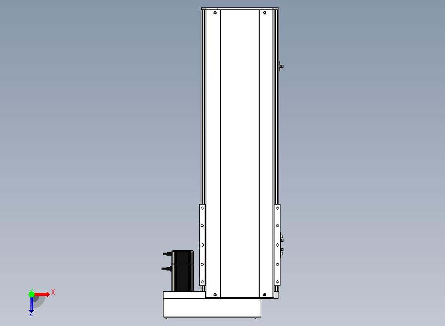 SYS22-500-BR-400W+煞車滚珠花健、支撑座、滚珠丝杠、交叉导轨、直线模组