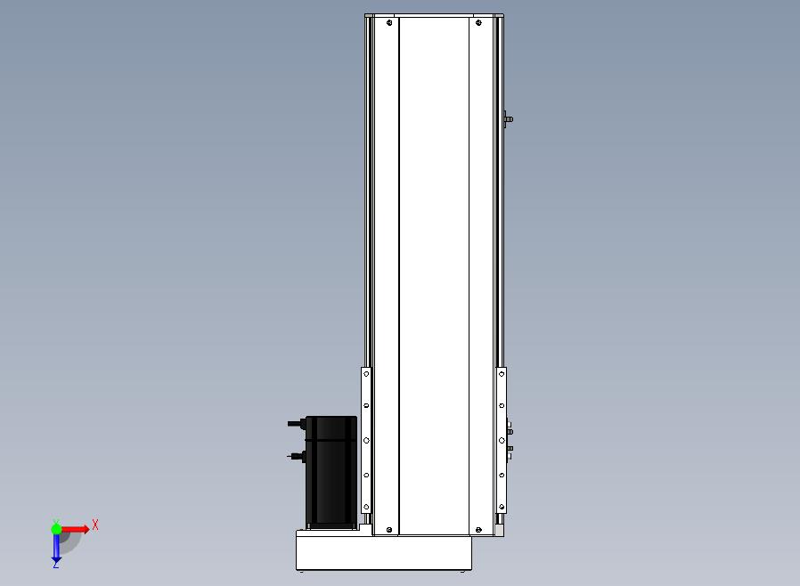 SYS22-500-BR-750W+煞車滚珠花健、支撑座、滚珠丝杠、交叉导轨、直线模组