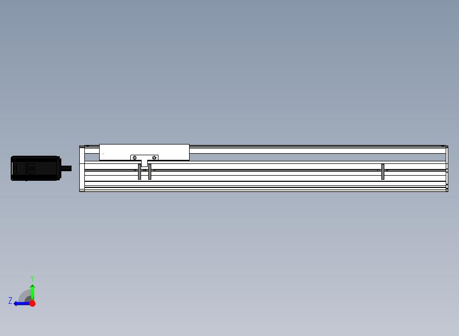 SYS22-550-BC-400W滚珠花健、支撑座、滚珠丝杠、交叉导轨、直线模组