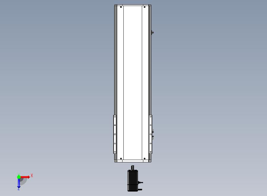 SYS22-550-BC-400W滚珠花健、支撑座、滚珠丝杠、交叉导轨、直线模组