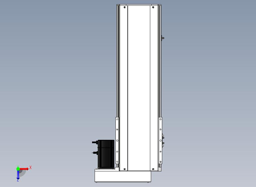 SYS22-500-BR-750W滚珠花健、支撑座、滚珠丝杠、交叉导轨、直线模组