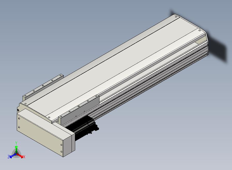 SYS22-600-BL-400W+煞車滚珠花健、支撑座、滚珠丝杠、交叉导轨、直线模组