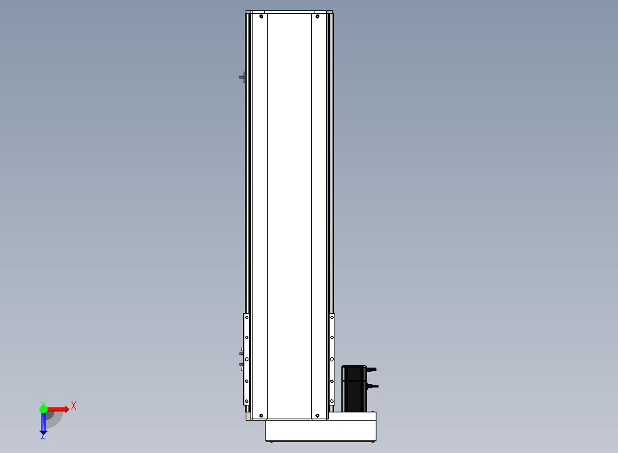 SYS22-700-BL-400W滚珠花健、支撑座、滚珠丝杠、交叉导轨、直线模组