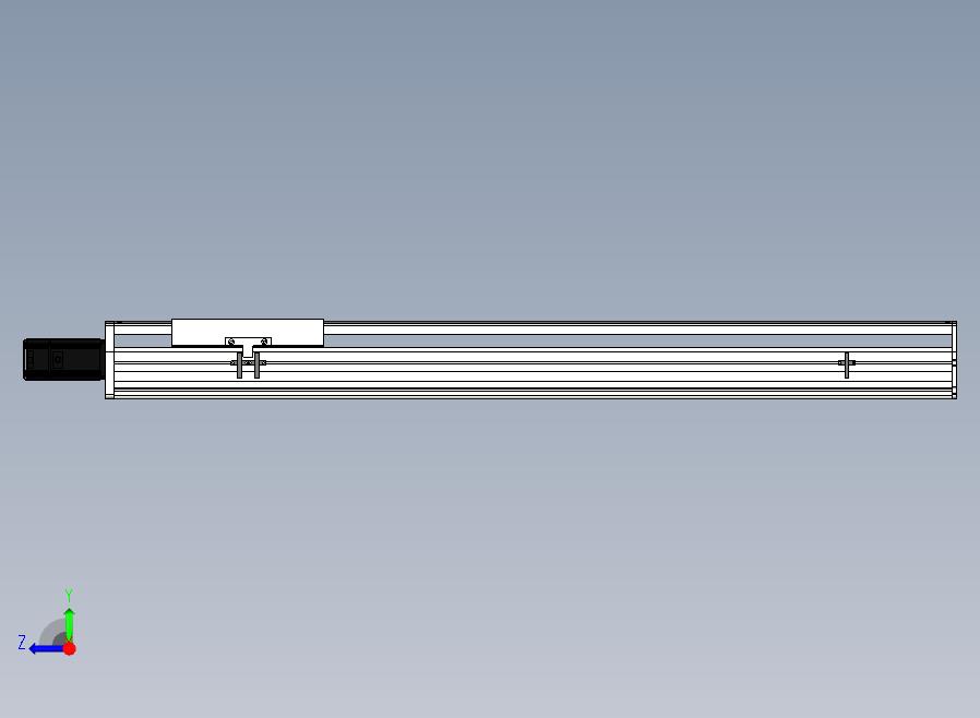 SYS22-900-BC-400W滚珠花健、支撑座、滚珠丝杠、交叉导轨、直线模组