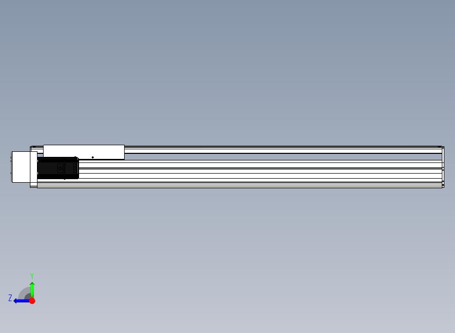 SYS22-850-BL-400W滚珠花健、支撑座、滚珠丝杠、交叉导轨、直线模组