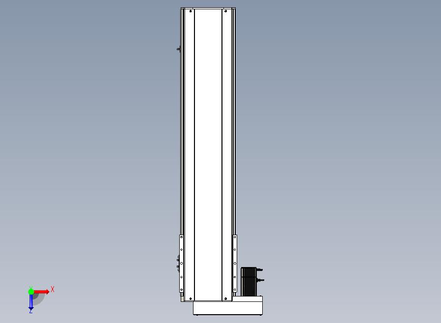 SYS22-850-BL-400W滚珠花健、支撑座、滚珠丝杠、交叉导轨、直线模组