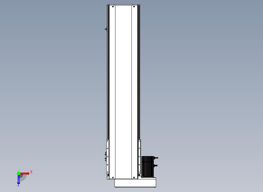 SYS22-850-BL-750W滚珠花健、支撑座、滚珠丝杠、交叉导轨、直线模组