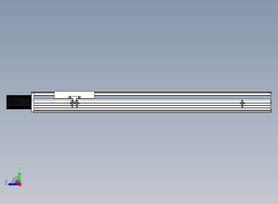 SYS22-950-BC-750W滚珠花健、支撑座、滚珠丝杠、交叉导轨、直线模组