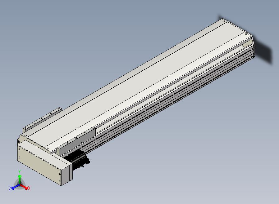 SYS22-950-BL-400W滚珠花健、支撑座、滚珠丝杠、交叉导轨、直线模组