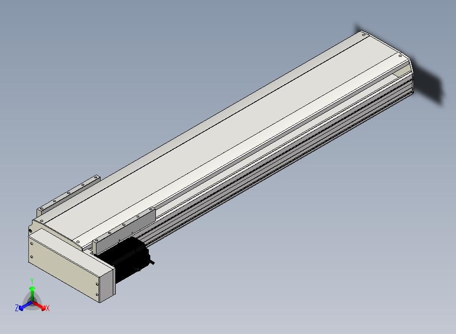 SYS22-950-BL-750W滚珠花健、支撑座、滚珠丝杠、交叉导轨、直线模组