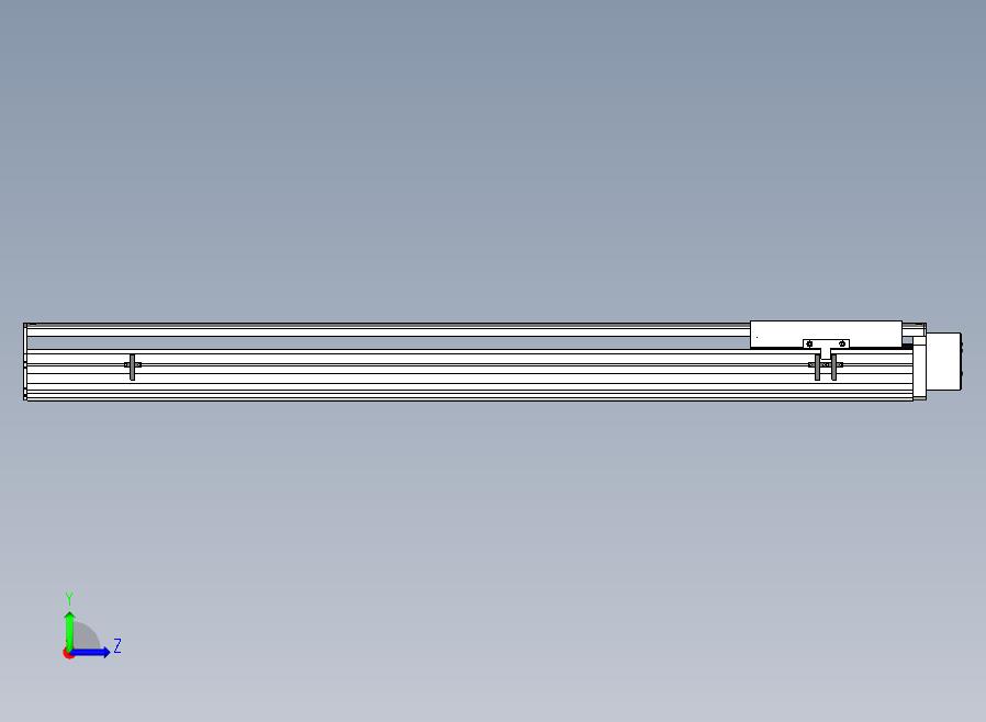 SYS22-1050-BL-400W滚珠花健、支撑座、滚珠丝杠、交叉导轨、直线模组