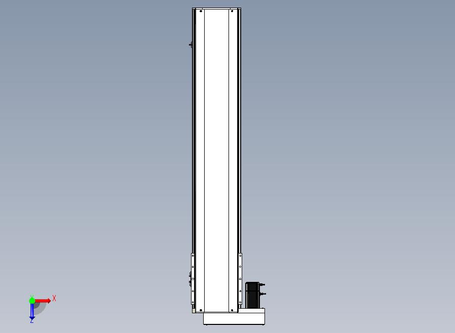 SYS22-1050-BL-400W滚珠花健、支撑座、滚珠丝杠、交叉导轨、直线模组