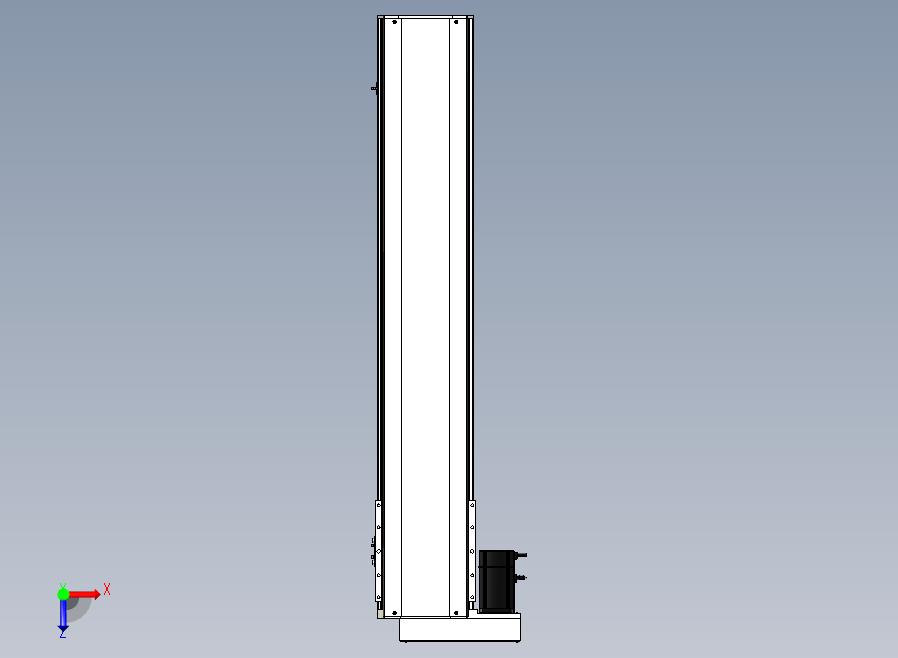 SYS22-1050-BL-750W滚珠花健、支撑座、滚珠丝杠、交叉导轨、直线模组