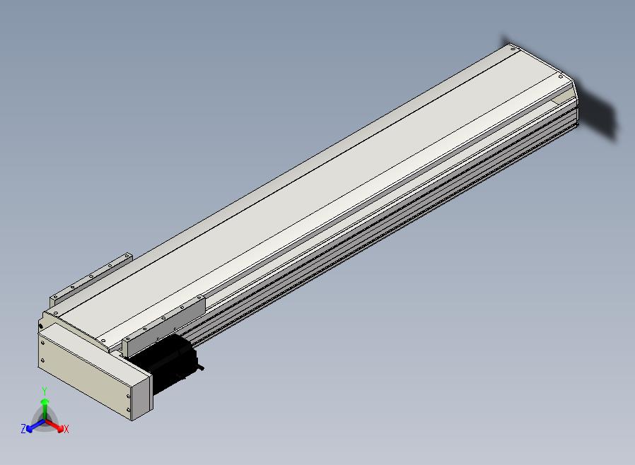 SYS22-1050-BL-750W滚珠花健、支撑座、滚珠丝杠、交叉导轨、直线模组