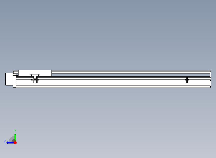 SYS22-1050-BR-400W滚珠花健、支撑座、滚珠丝杠、交叉导轨、直线模组