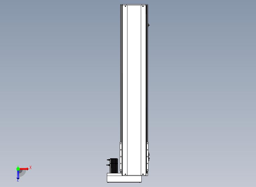 SYS22-1050-BR-400W滚珠花健、支撑座、滚珠丝杠、交叉导轨、直线模组