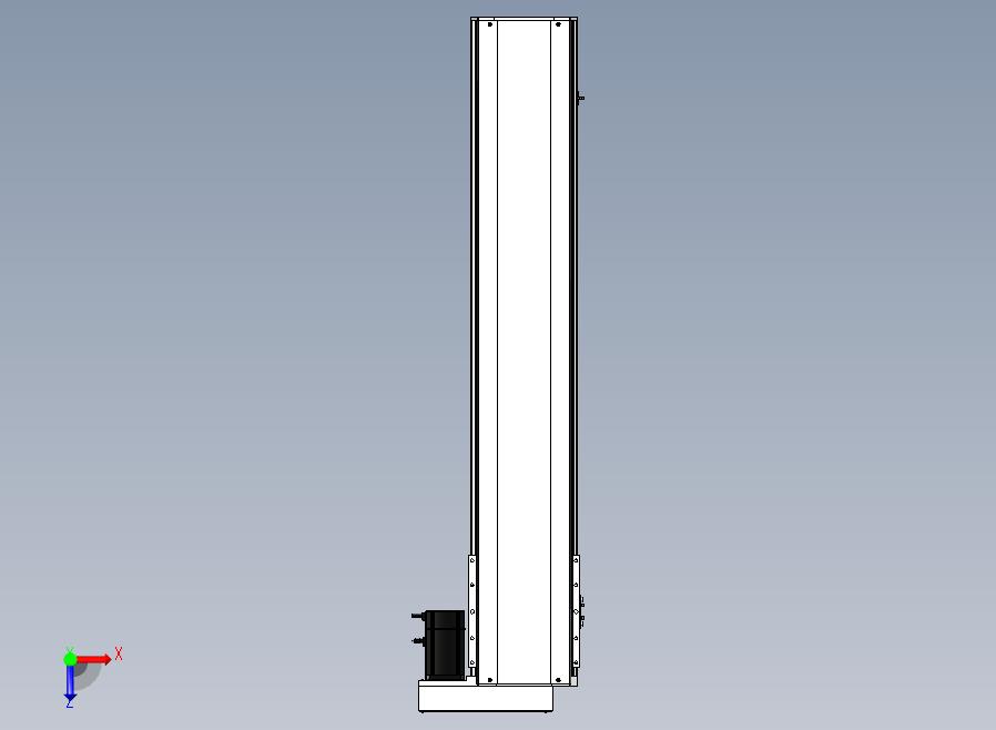 SYS22-1050-BR-750W滚珠花健、支撑座、滚珠丝杠、交叉导轨、直线模组