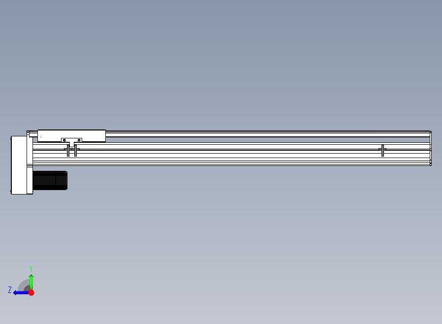 SYS22-1050-BM-400W滚珠花健、支撑座、滚珠丝杠、交叉导轨、直线模组