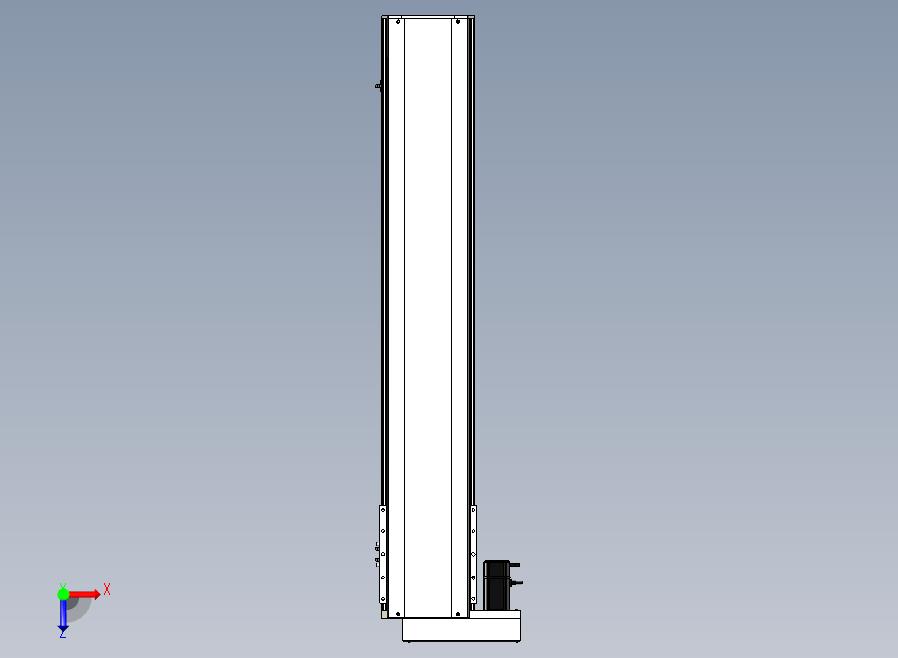 SYS22-1100-BL-400W滚珠花健、支撑座、滚珠丝杠、交叉导轨、直线模组