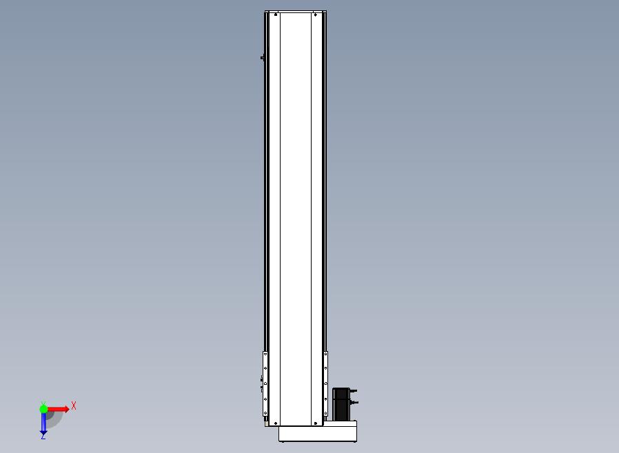 SYS22-1150-BL-400W滚珠花健、支撑座、滚珠丝杠、交叉导轨、直线模组