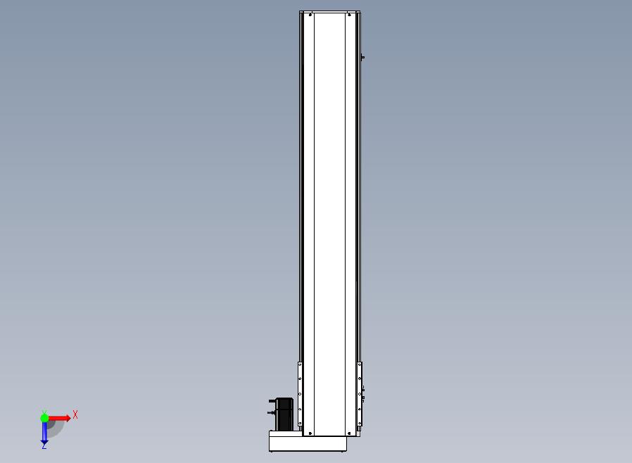 SYS22-1200-BR-400W滚珠花健、支撑座、滚珠丝杠、交叉导轨、直线模组