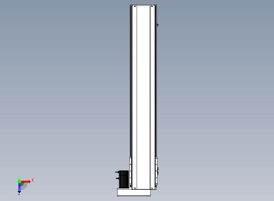 SYS22-1200-BR-750W滚珠花健、支撑座、滚珠丝杠、交叉导轨、直线模组