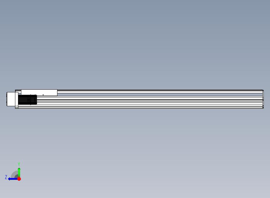 SYS22-1250-BL-400W滚珠花健、支撑座、滚珠丝杠、交叉导轨、直线模组