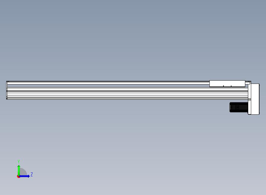 SYS22-1250-BM-400W滚珠花健、支撑座、滚珠丝杠、交叉导轨、直线模组