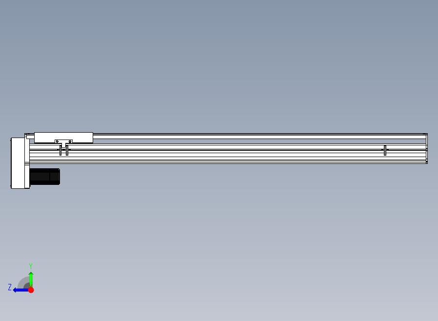 SYS22-1250-BM-400W滚珠花健、支撑座、滚珠丝杠、交叉导轨、直线模组