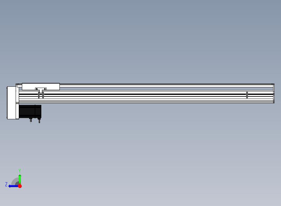 SYS22-1250-BM-750W滚珠花健、支撑座、滚珠丝杠、交叉导轨、直线模组