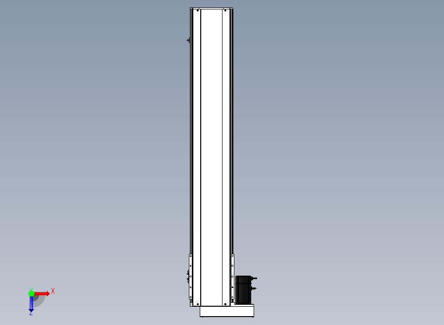 SYS22-1200-BL-750W滚珠花健、支撑座、滚珠丝杠、交叉导轨、直线模组