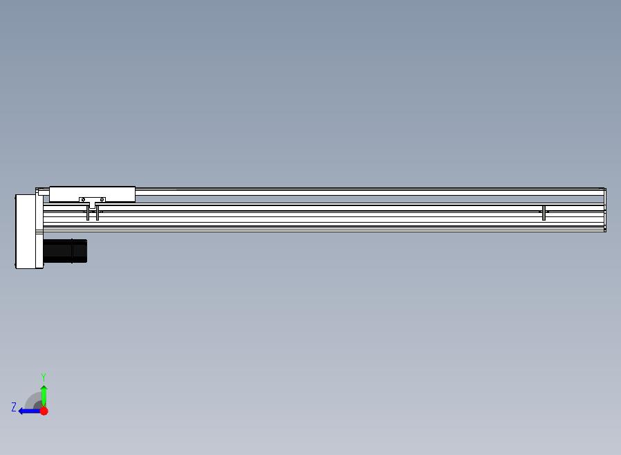 SYS22-1200-BM-400W滚珠花健、支撑座、滚珠丝杠、交叉导轨、直线模组