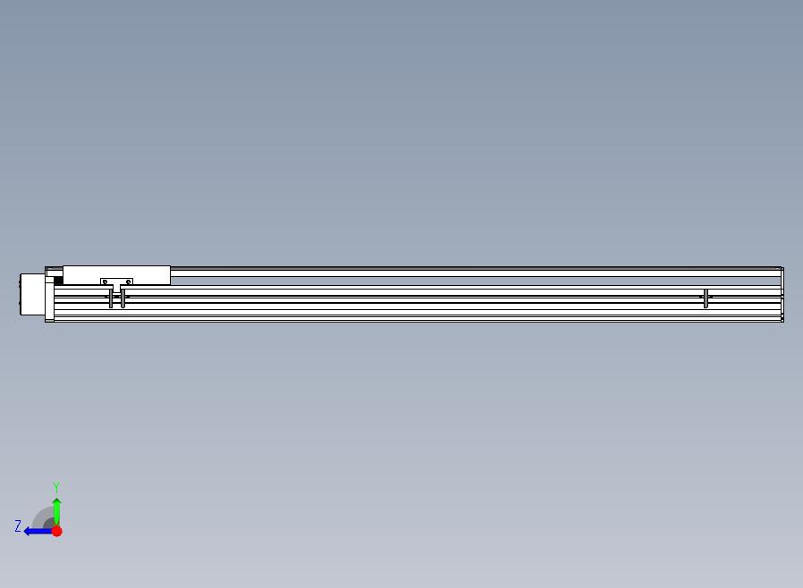 SYS22-1250-BR-750W滚珠花健、支撑座、滚珠丝杠、交叉导轨、直线模组