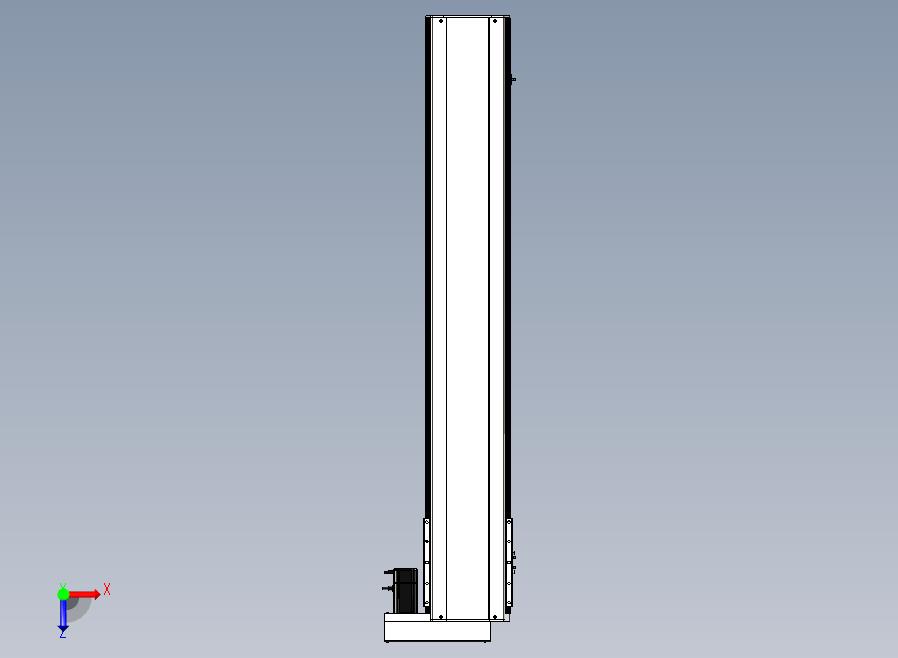 SYS22-1250-BR-400W滚珠花健、支撑座、滚珠丝杠、交叉导轨、直线模组