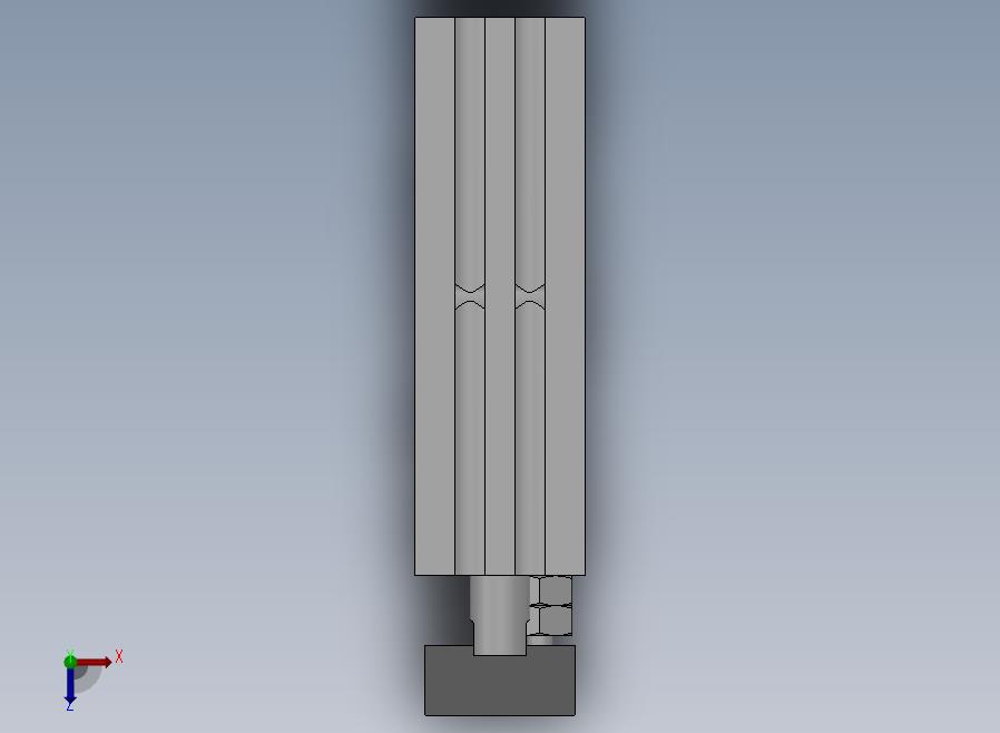 TD φ10双轴气缸[TD10×10-SD2]