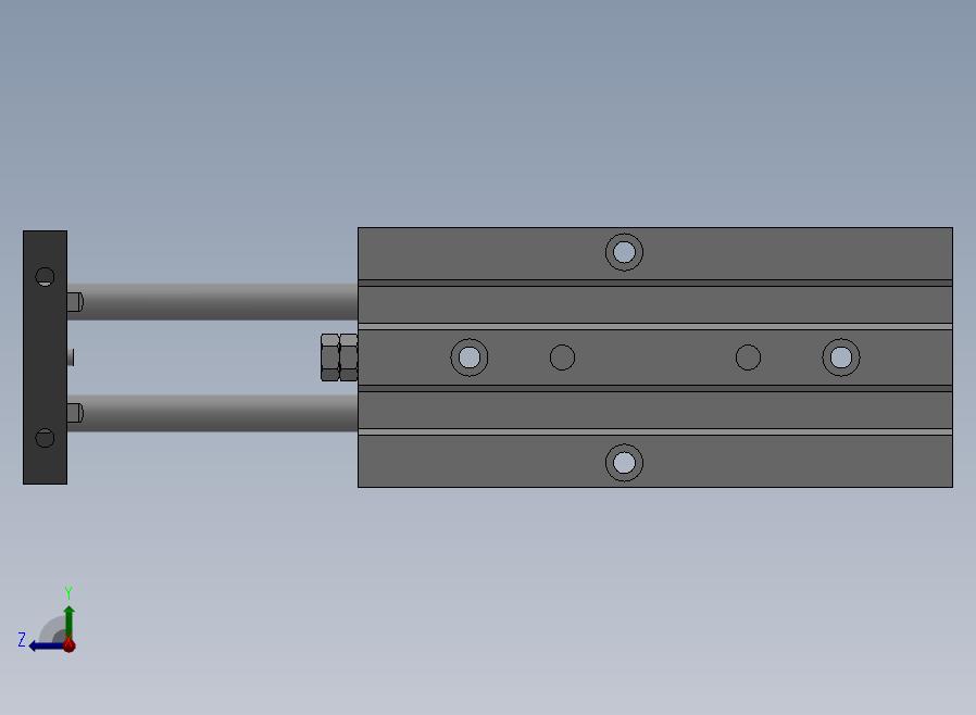 TD φ10双轴气缸[TD10×50-SD2]