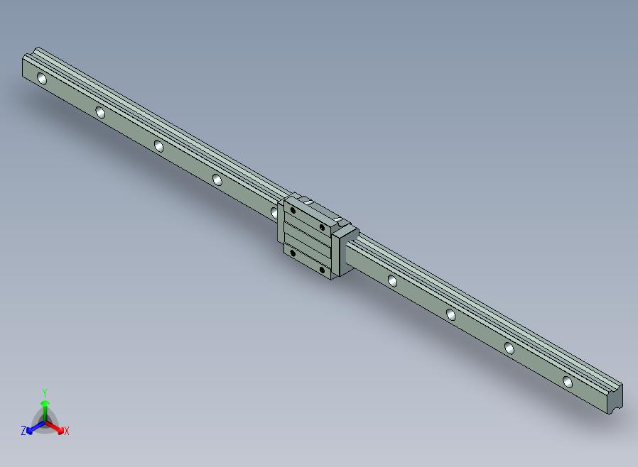 TRS20FN-XN低组装法兰型TRS-F直线导轨