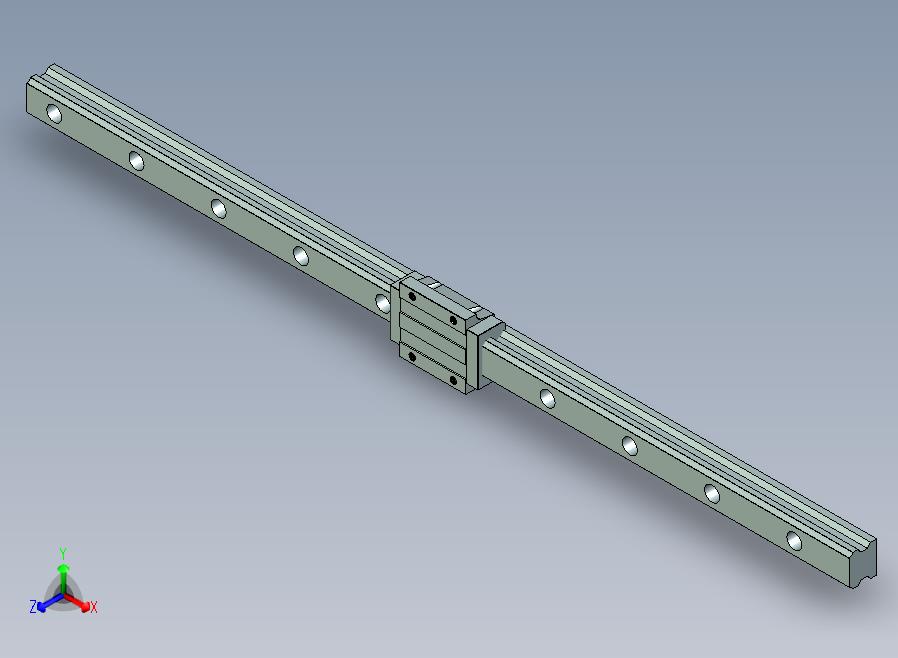 TRS25FN-XN低组装法兰型TRS-F直线导轨