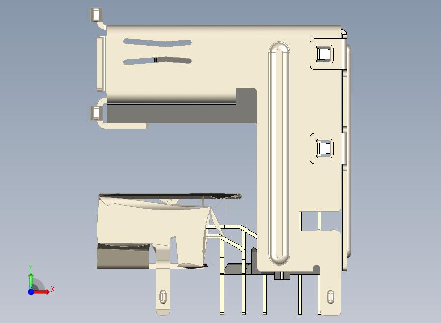 USB接口插件电子元器件